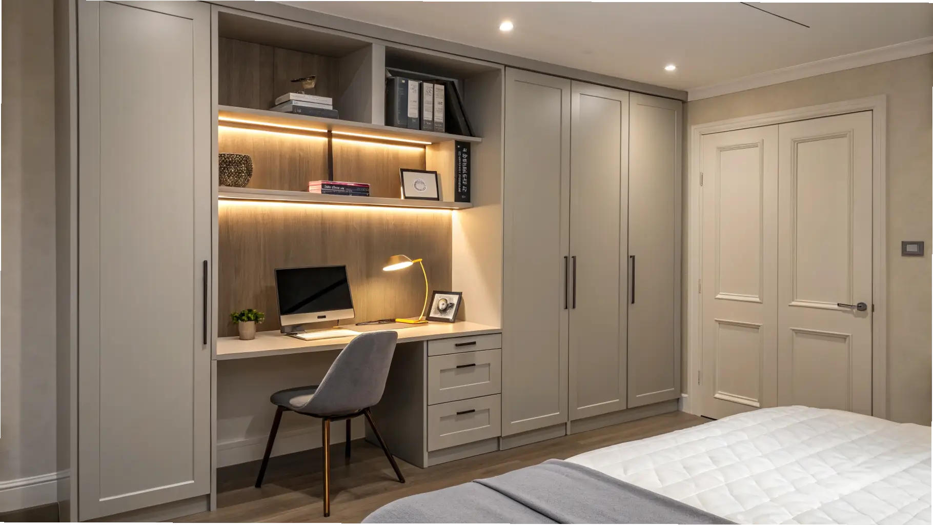 The Integrated Workspace Wardrobe