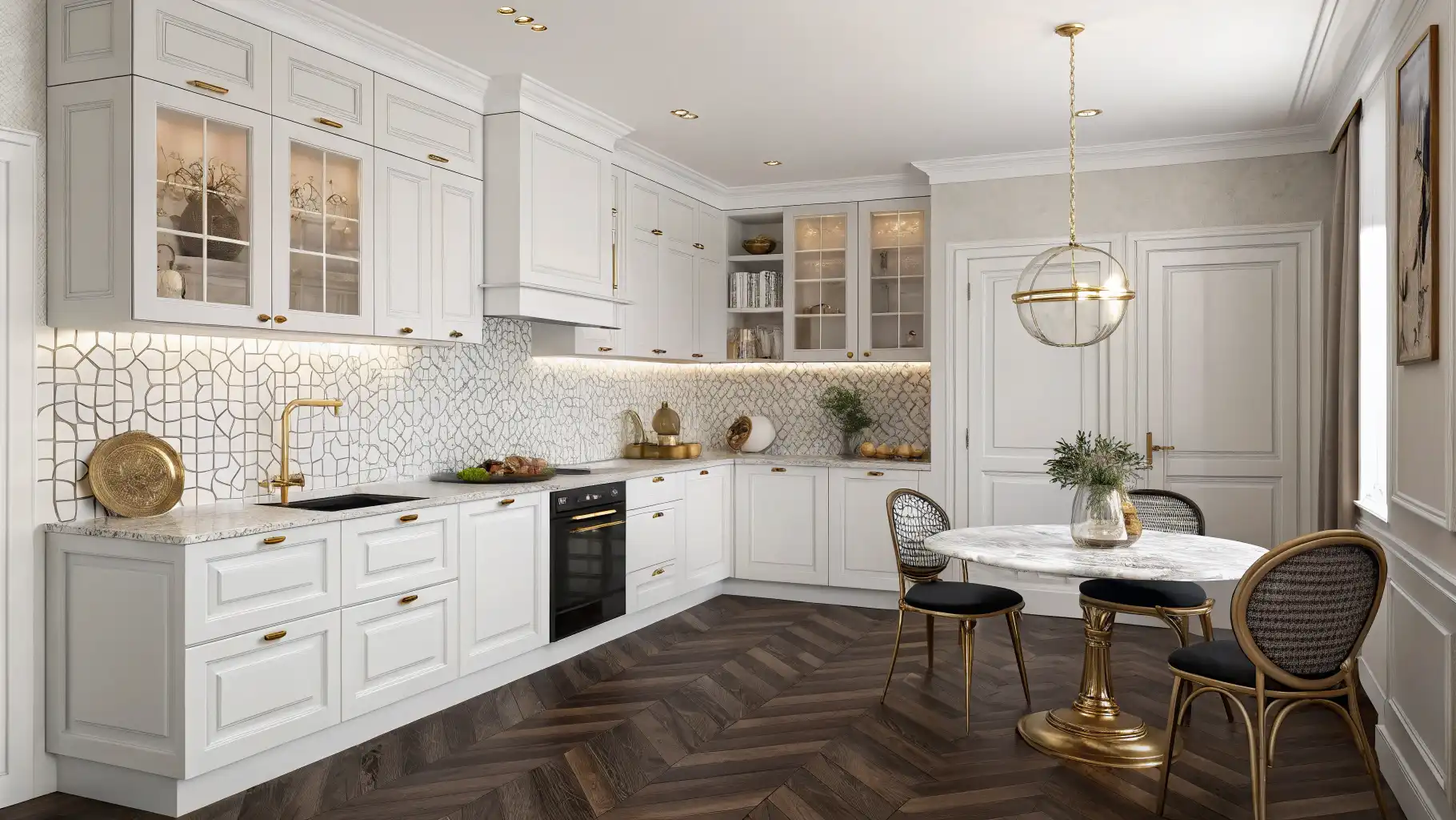The Parisian Glamour L-Shape