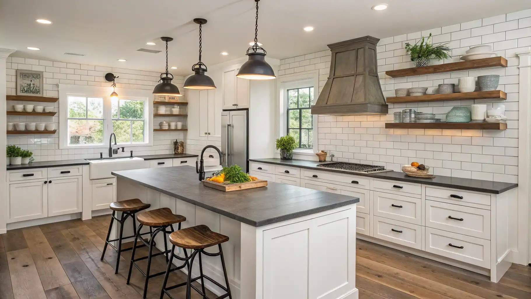 The Rustic Farmhouse L-Shape