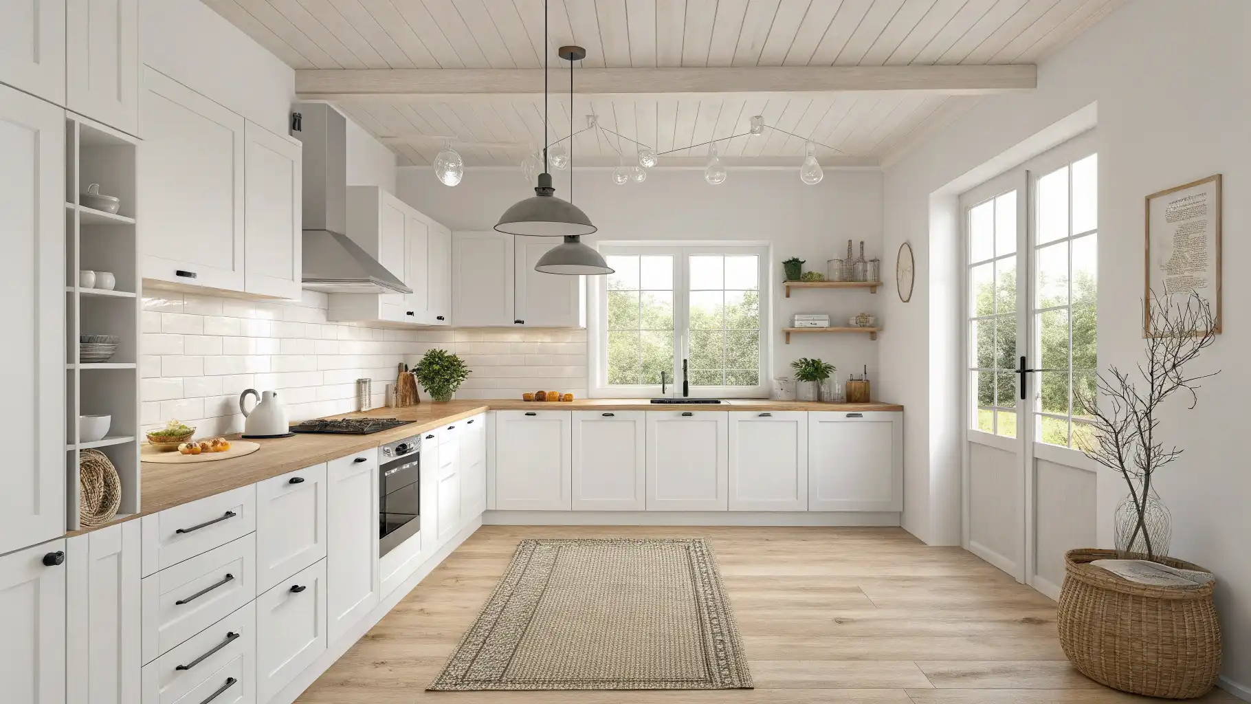 The Serene Farmhouse L-Shape