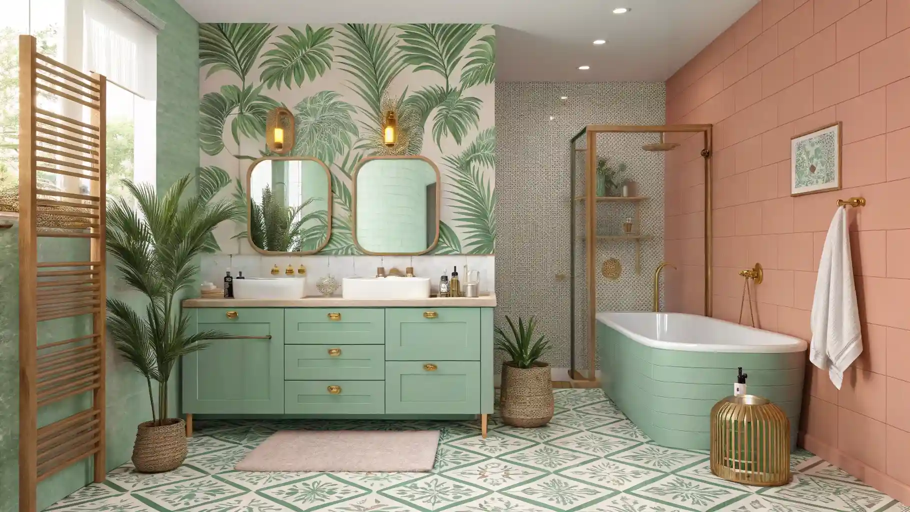 Tropical Sage and Coral Paradise Retreat