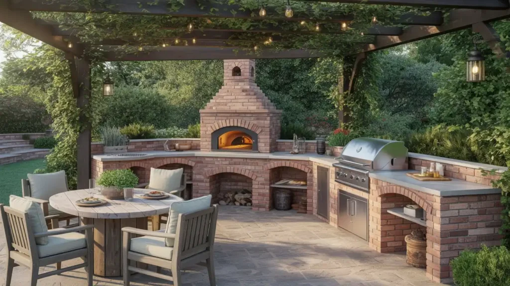 Tuscan Hearth & Vine Alfresco Retreat