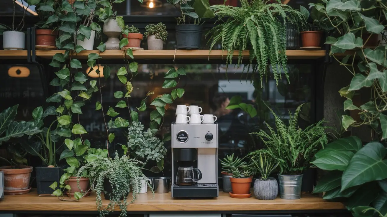 Urban Jungle Coffee Oasis