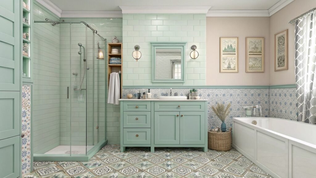 Vintage-Inspired Bathroom Color Combos That Transform Your Space Into a Timeless Retreat