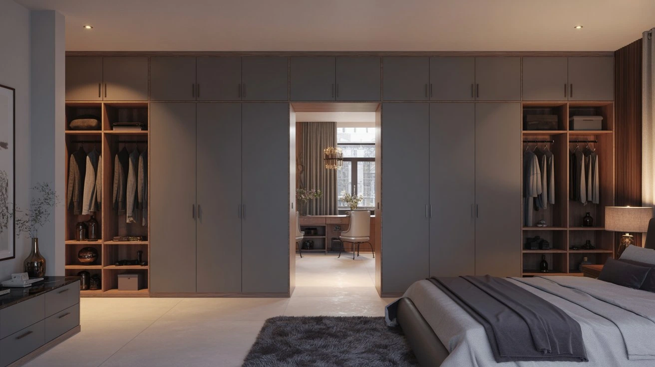 Seamless Walk-Through Wardrobe