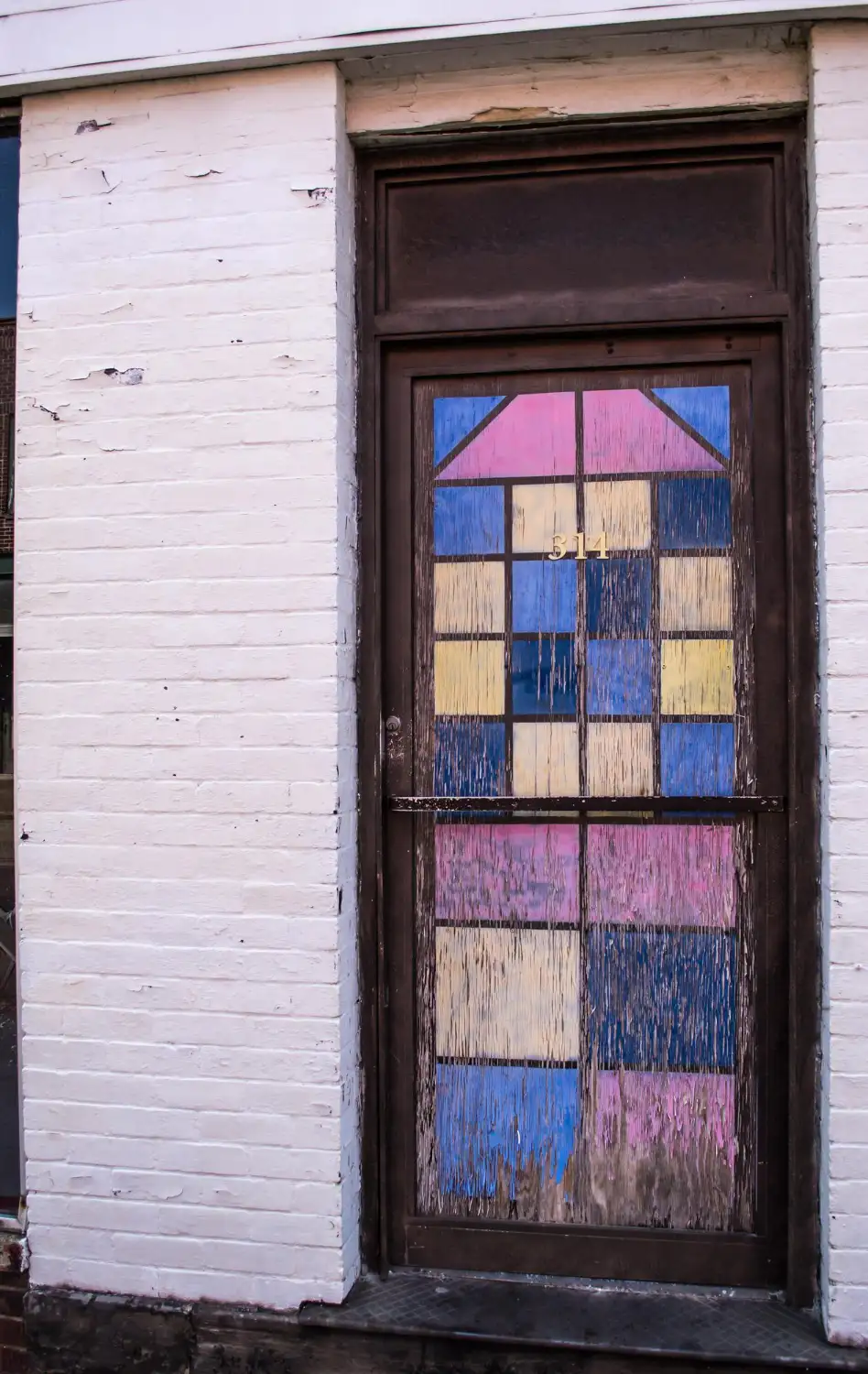 Weathered Blocks and Faded Color