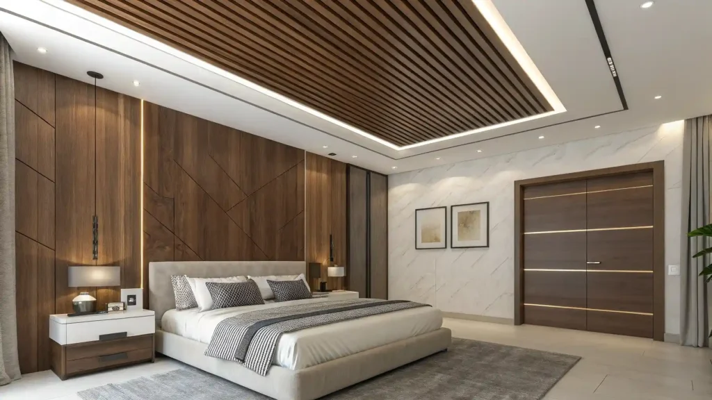Wooden Slat Ceiling