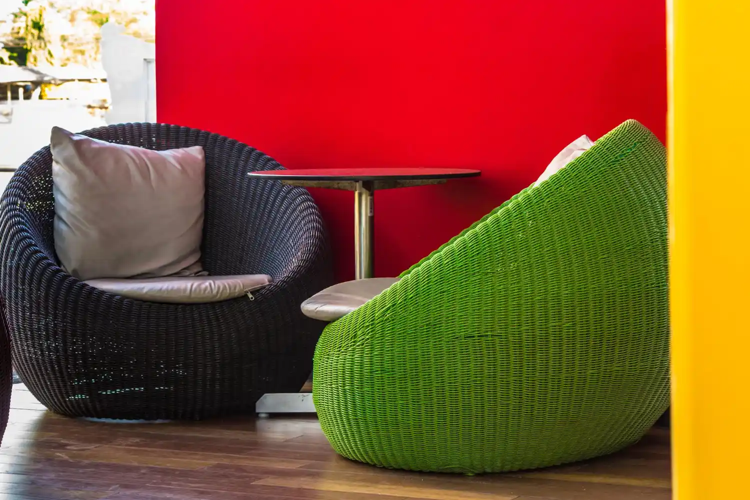Woven Pod Seating Nook