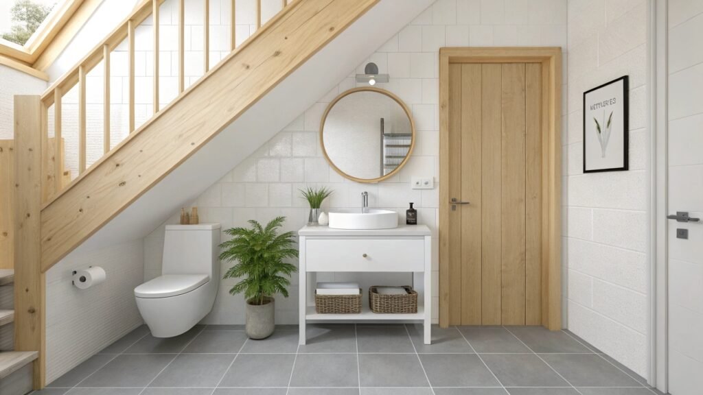 How to Make the Most of Your Space with Small Bathroom Under Stairs Ideas