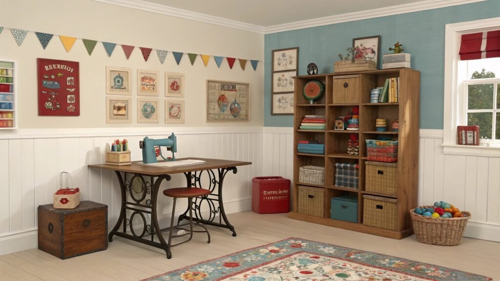 19 Spirited Creative Craft Room Ideas for Kids