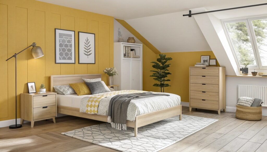 Drenched in Drama: How Bold Colour Transformed My Bedroom from Bare to Brilliant