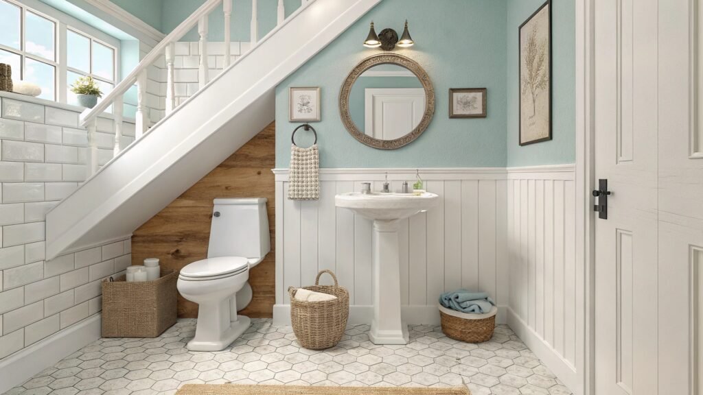 How to Make the Most of Your Space with Small Bathroom Under Stairs Ideas