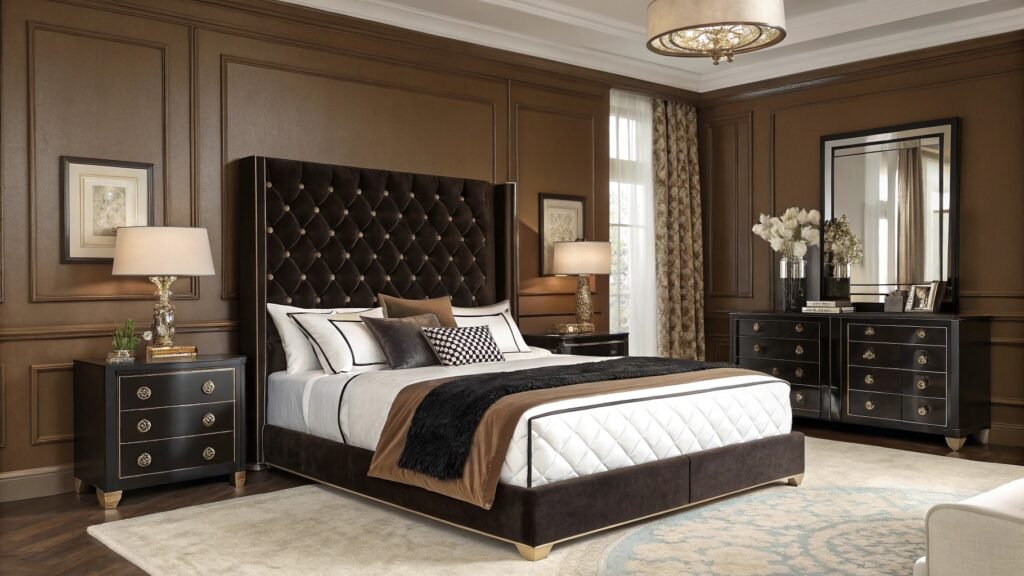 How to Style a Cozy Space with Black and Brown Bedroom Ideas