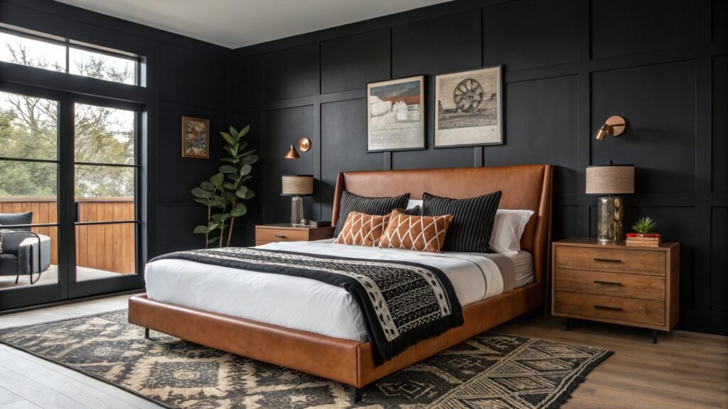 How to Style a Cozy Space with Black and Brown Bedroom Ideas