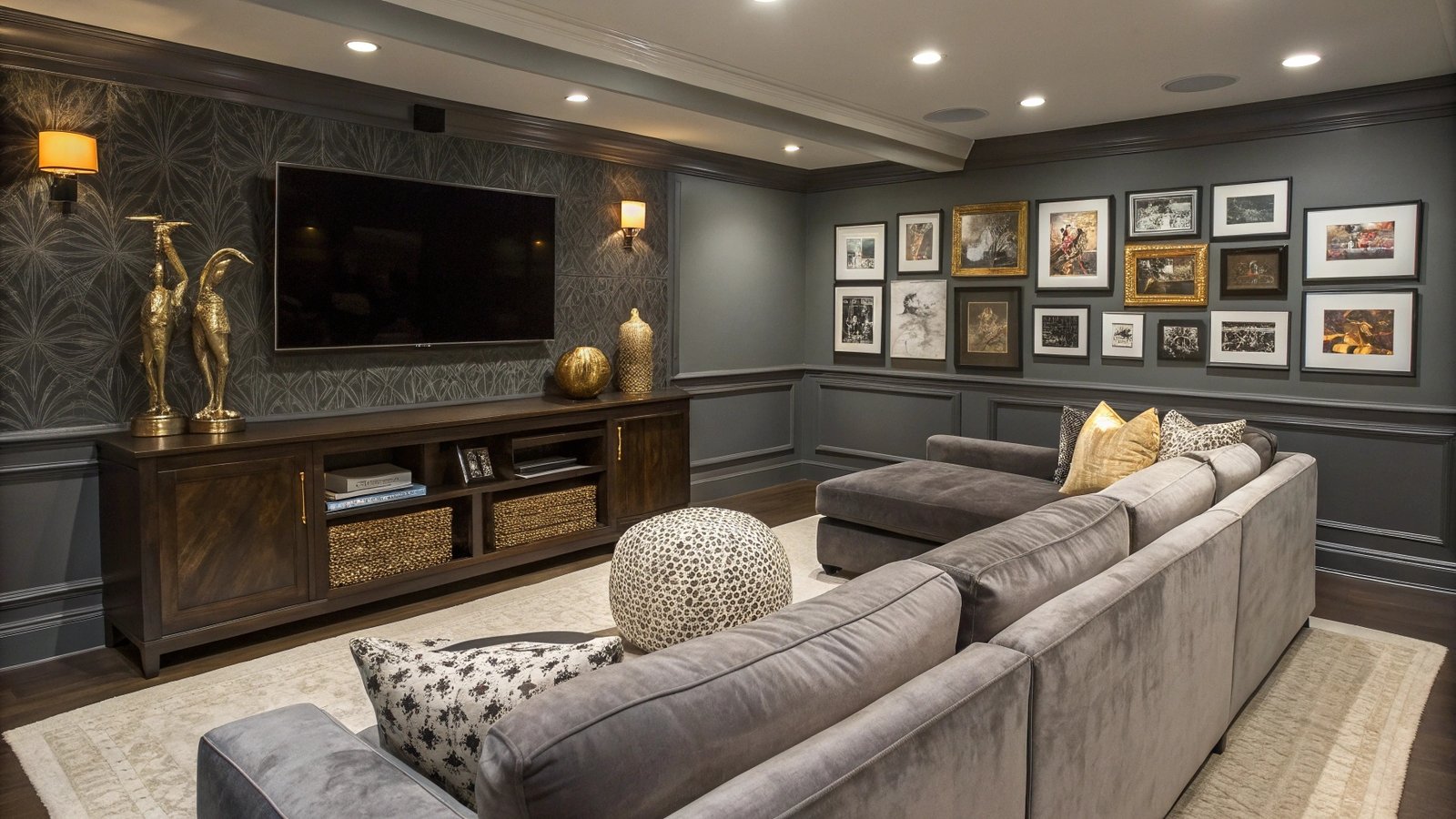 19 Serene Cozy TV Room Ideas