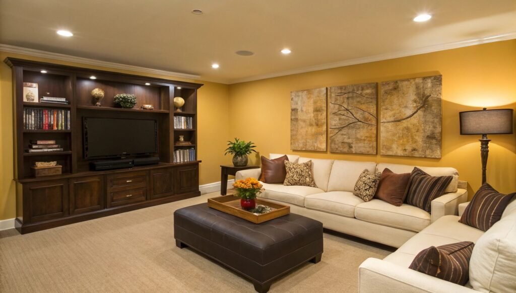 19 Serene Cozy TV Room Ideas