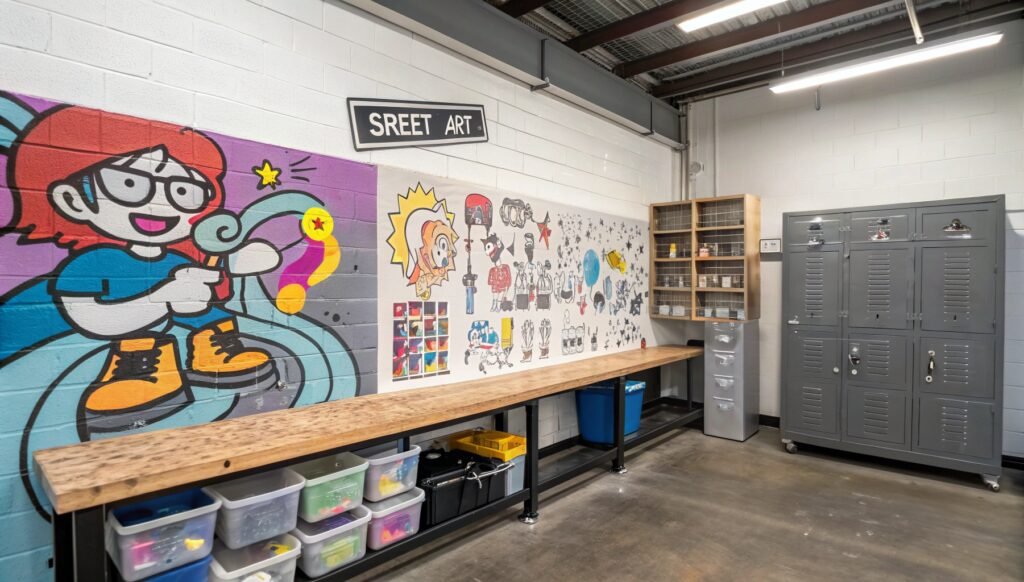 19 Spirited Creative Craft Room Ideas for Kids