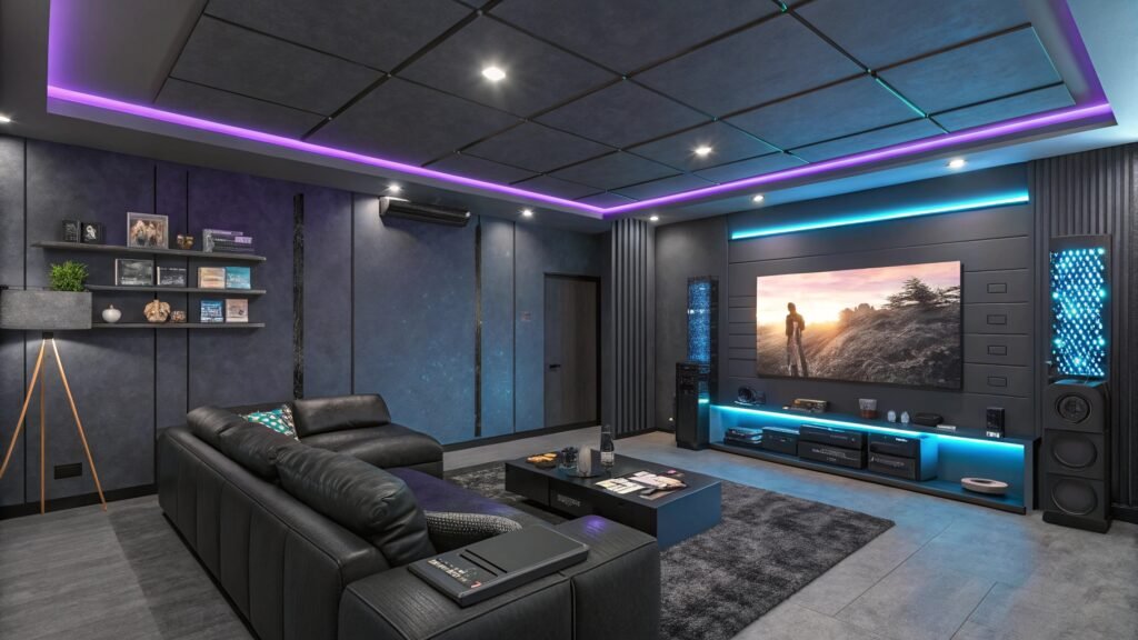 19 Serene Cozy TV Room Ideas