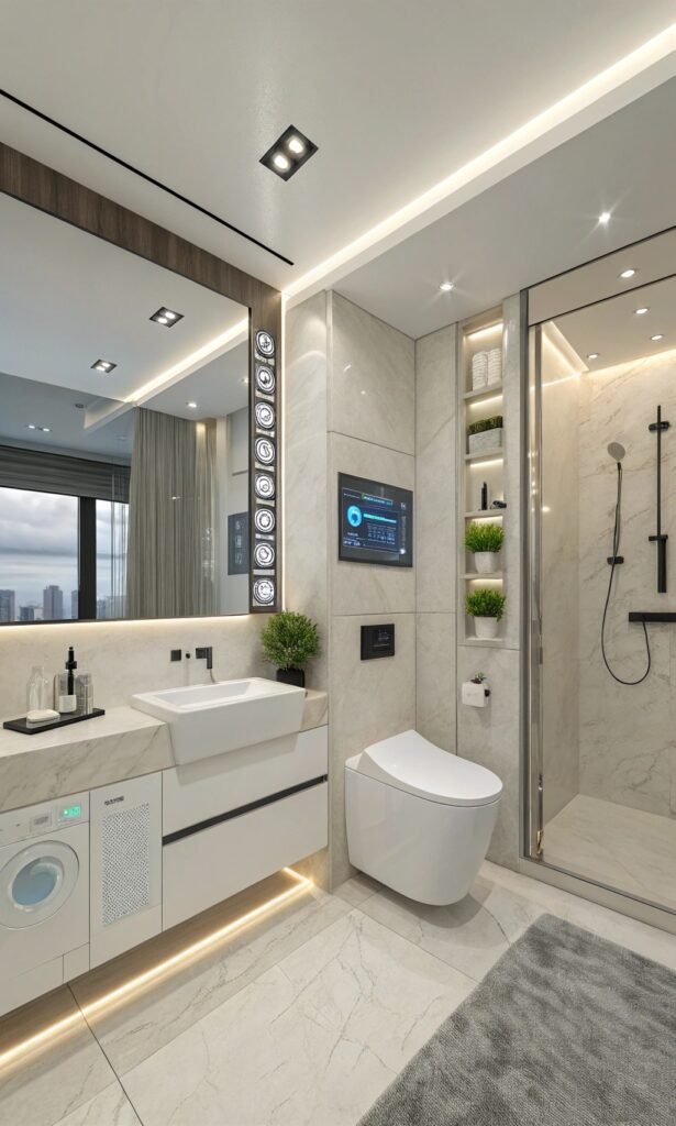 19 Polished Modern Ensuite Bathroom Ideas with Elevated Style