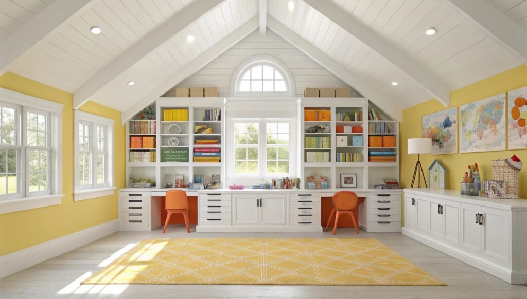 19 Spirited Creative Craft Room Ideas for Kids