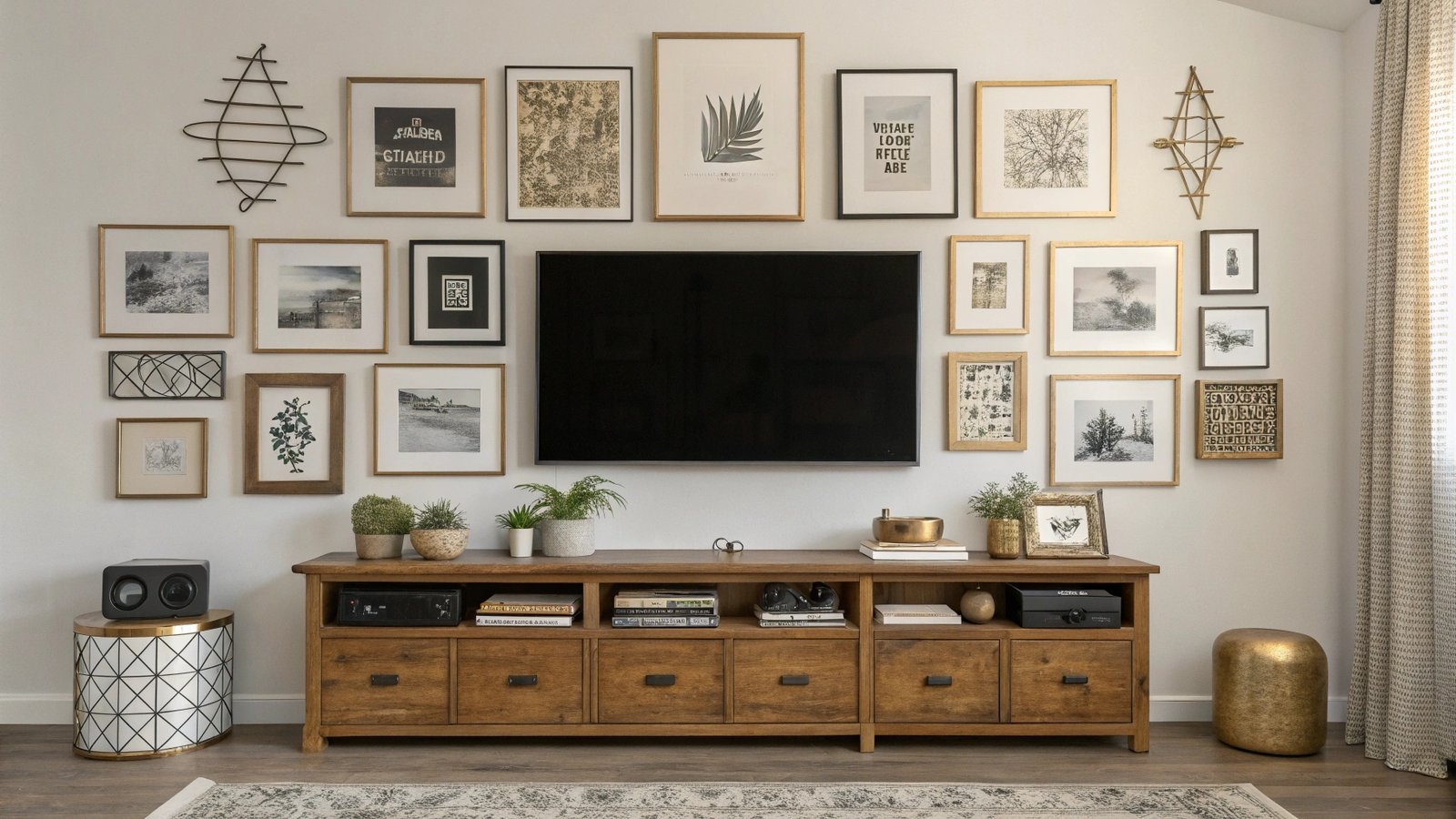 21 Creative Ideas to Decorate Around Your TV