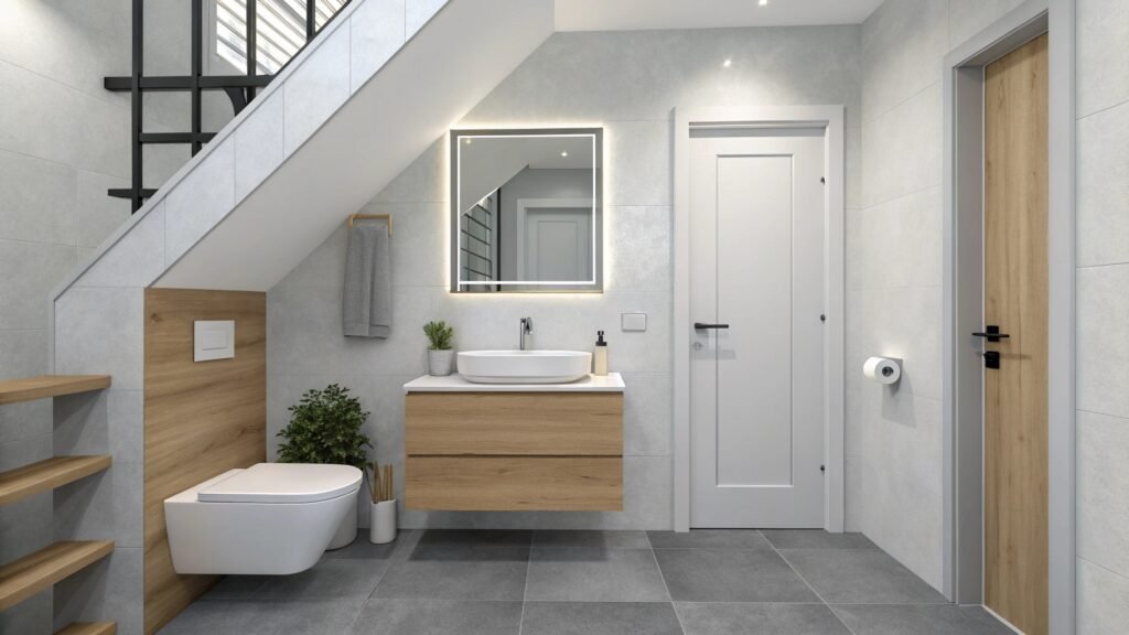 How to Make the Most of Your Space with Small Bathroom Under Stairs Ideas