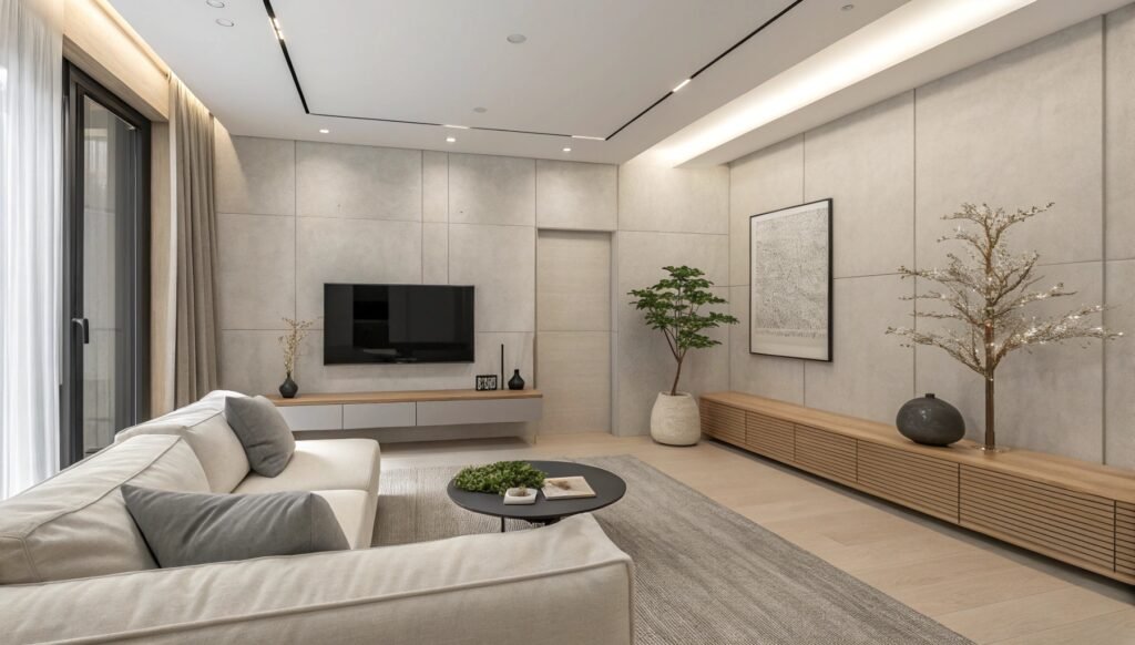 19 Serene Cozy TV Room Ideas