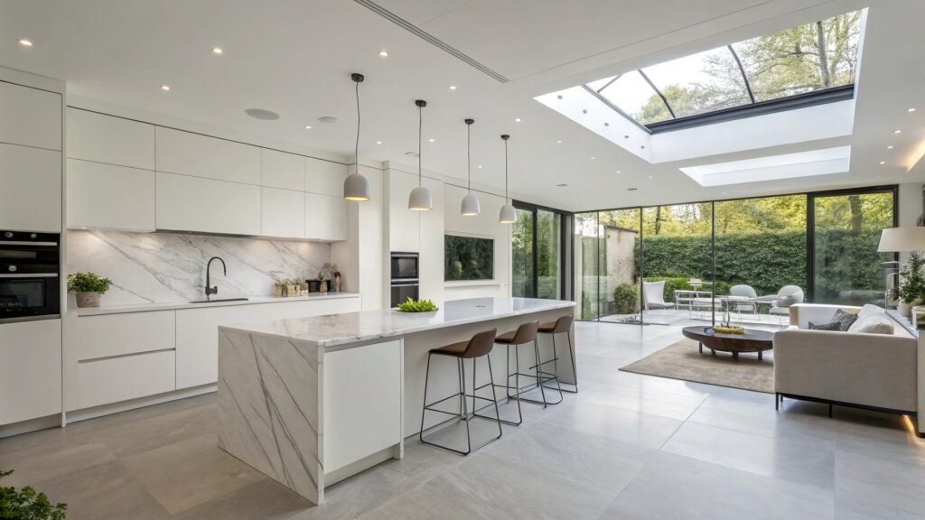 19 Striking Inspiring Open Plan Kitchen Ideas