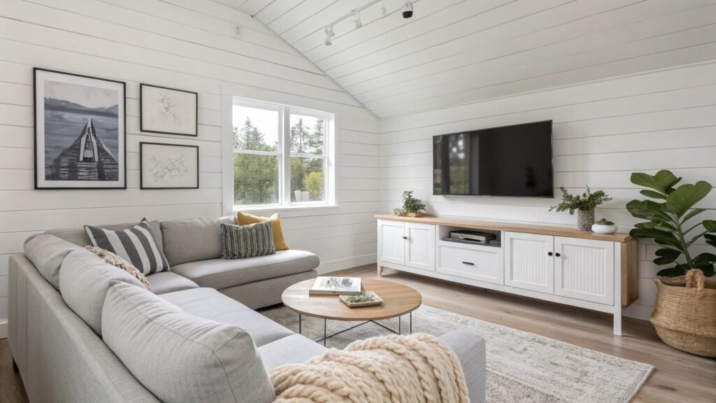 19 Serene Cozy TV Room Ideas