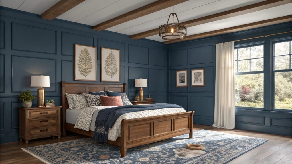 Drenched in Drama: How Bold Colour Transformed My Bedroom from Bare to Brilliant