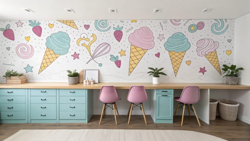 19 Spirited Creative Craft Room Ideas for Kids