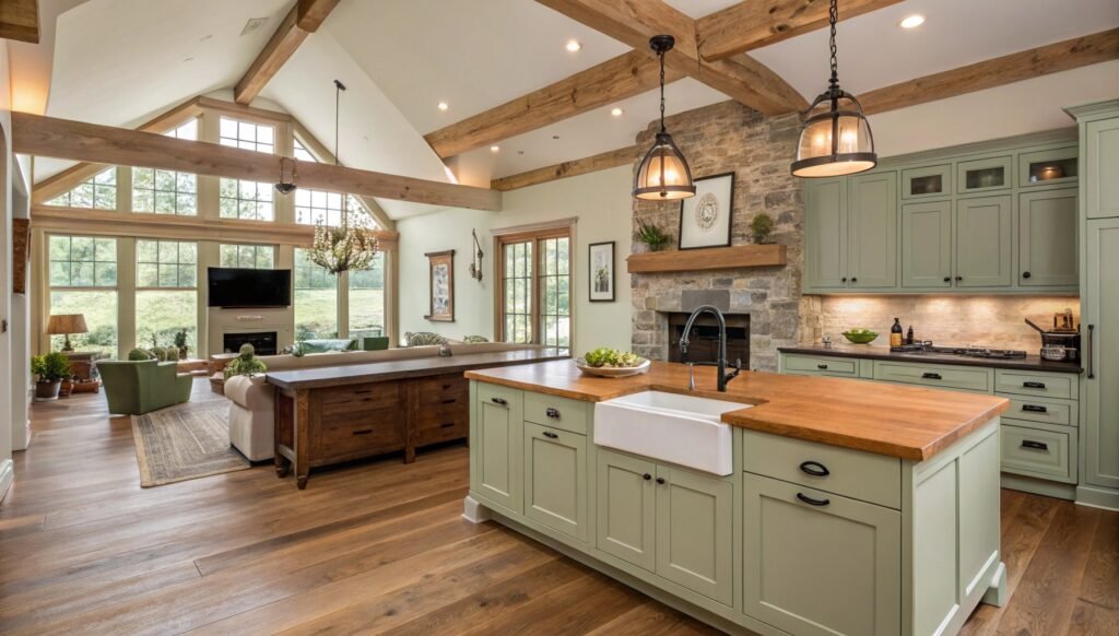 19 Striking Inspiring Open Plan Kitchen Ideas