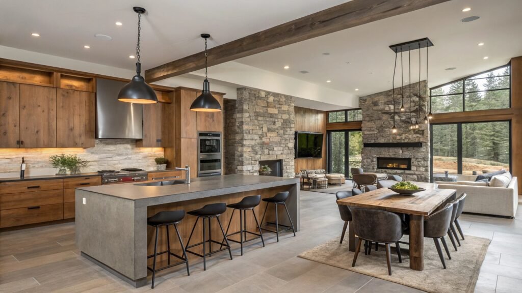 19 Striking Inspiring Open Plan Kitchen Ideas