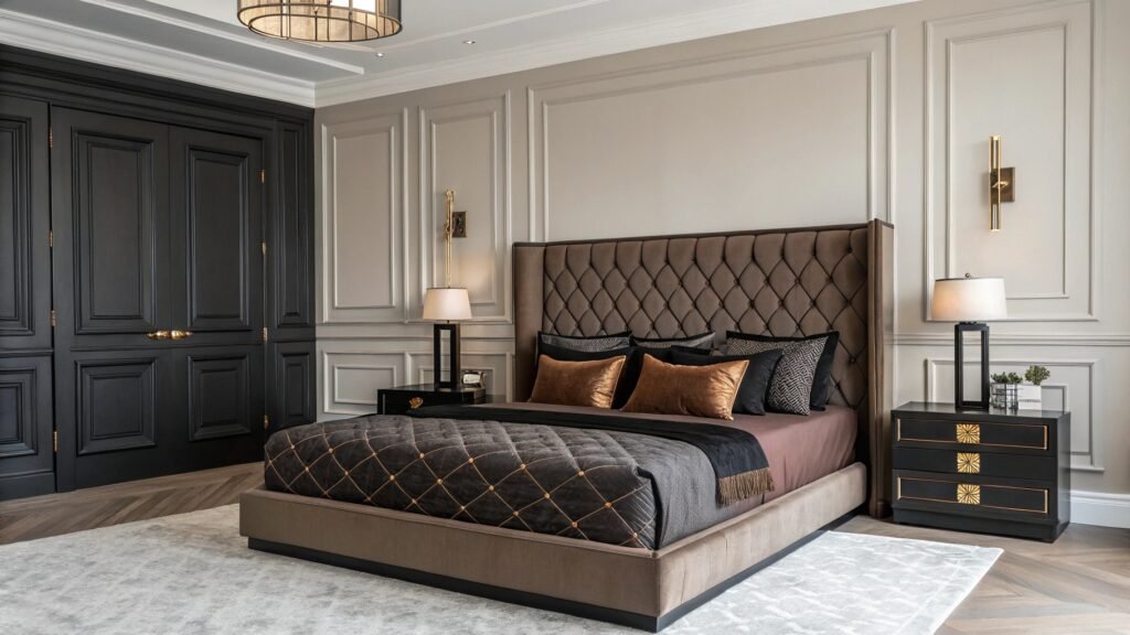 How to Style a Cozy Space with Black and Brown Bedroom Ideas