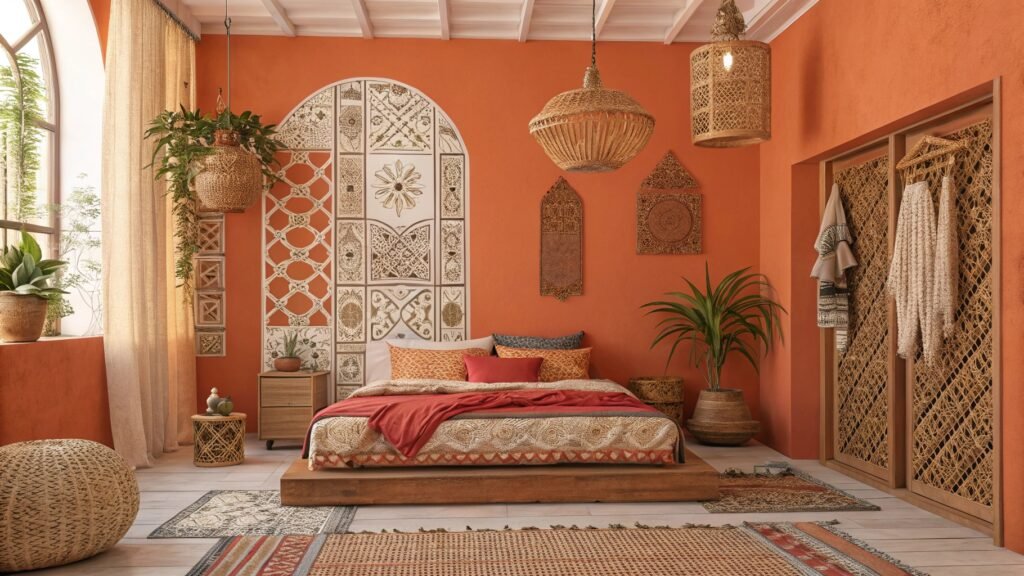 Drenched in Drama: How Bold Colour Transformed My Bedroom from Bare to Brilliant