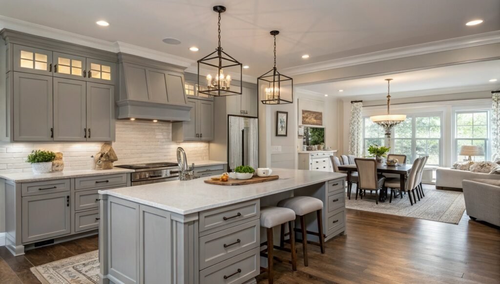 19 Striking Inspiring Open Plan Kitchen Ideas