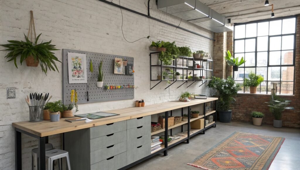 19 Spirited Creative Craft Room Ideas for Kids