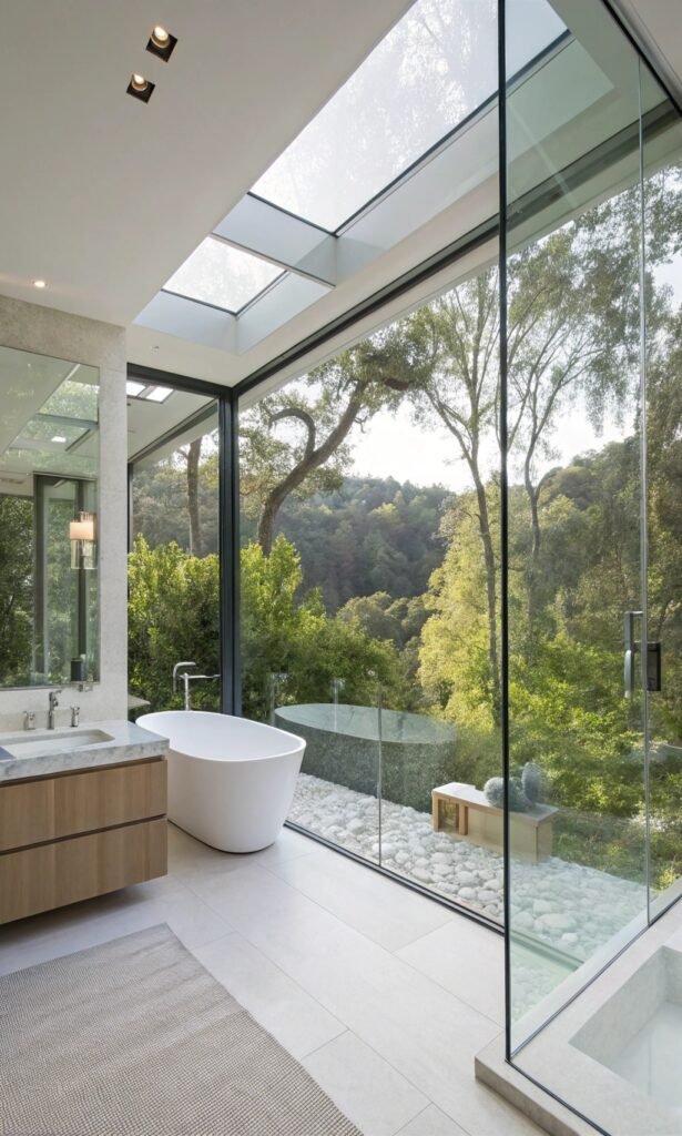 19 Polished Modern Ensuite Bathroom Ideas with Elevated Style