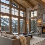 Cozy Contemporary Mountain Home Interiors That Redefine Alpine Living
