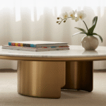 19 Rounded Coffee Table Ideas That Break Up Sharp Angles