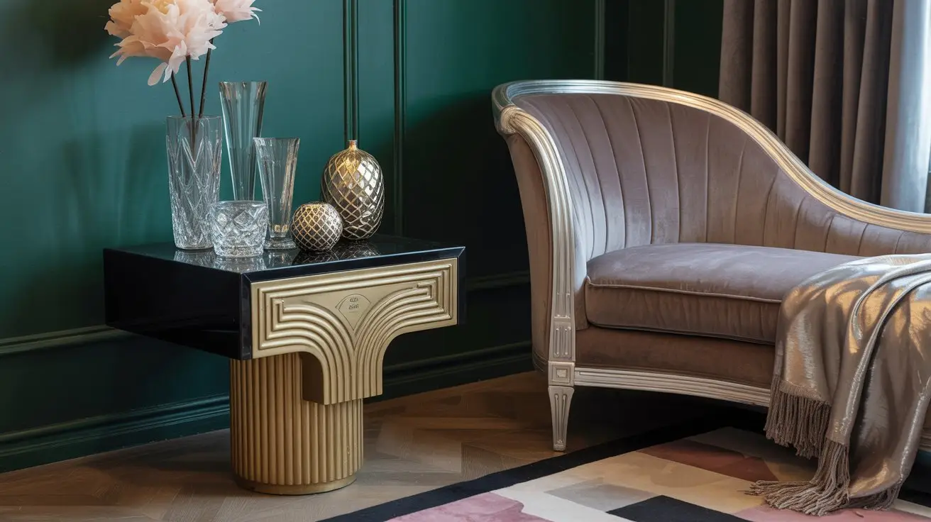 Art Deco Glam Nightstand