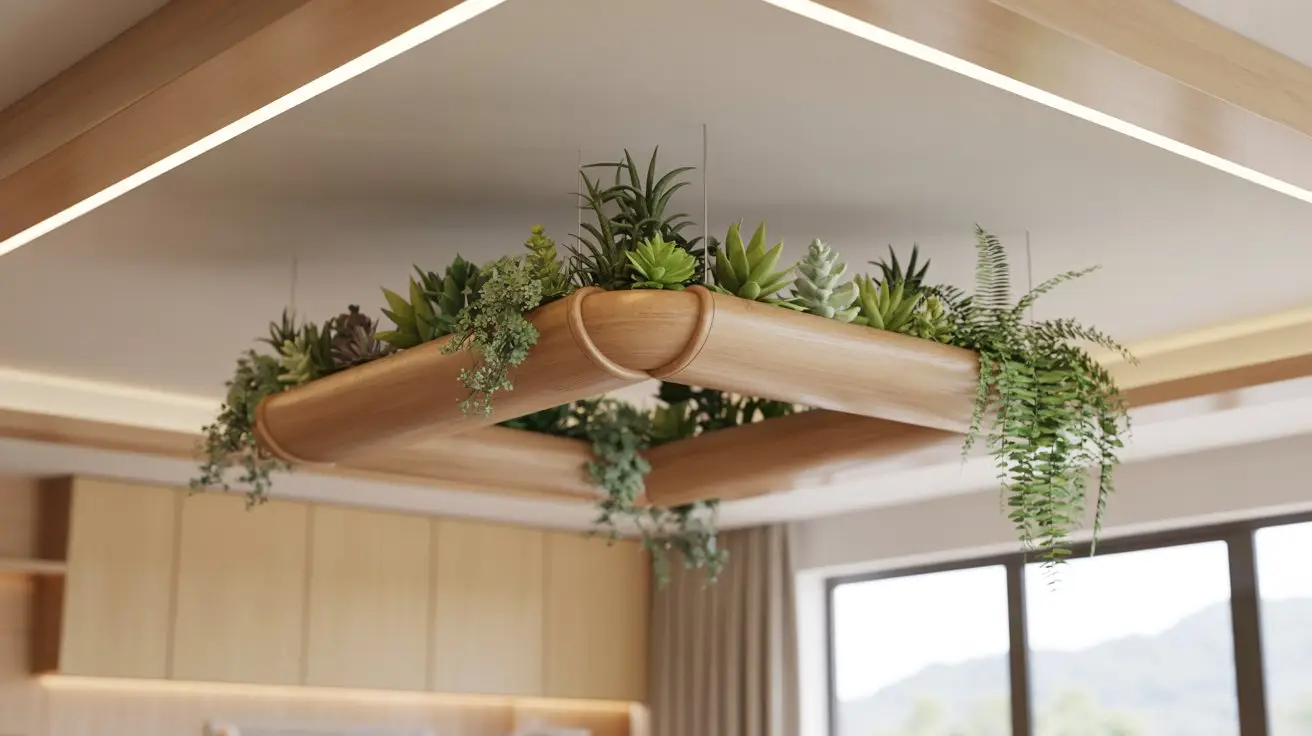 Bamboo Ceiling Planter
