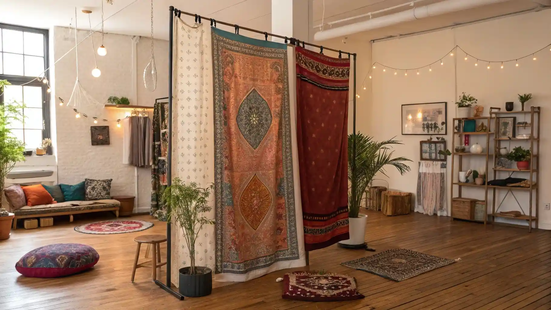 Bohemian Tapestry Rail Divider