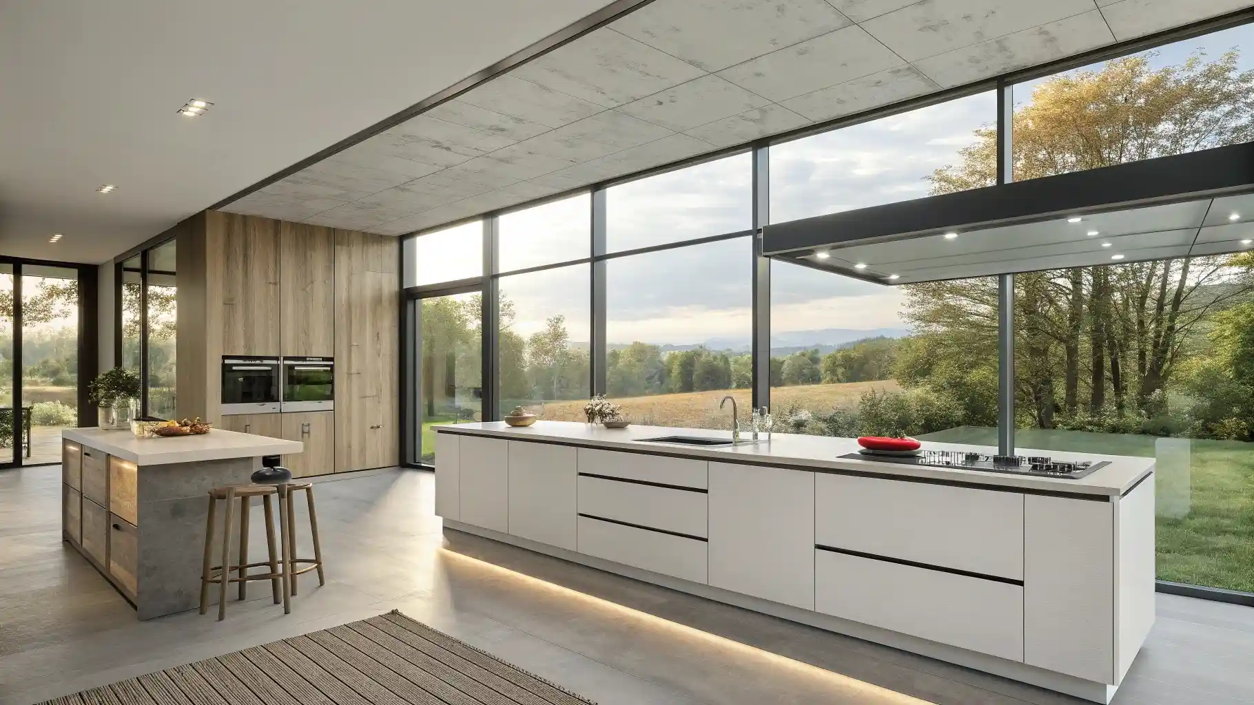 Continuous Glass Architecture
