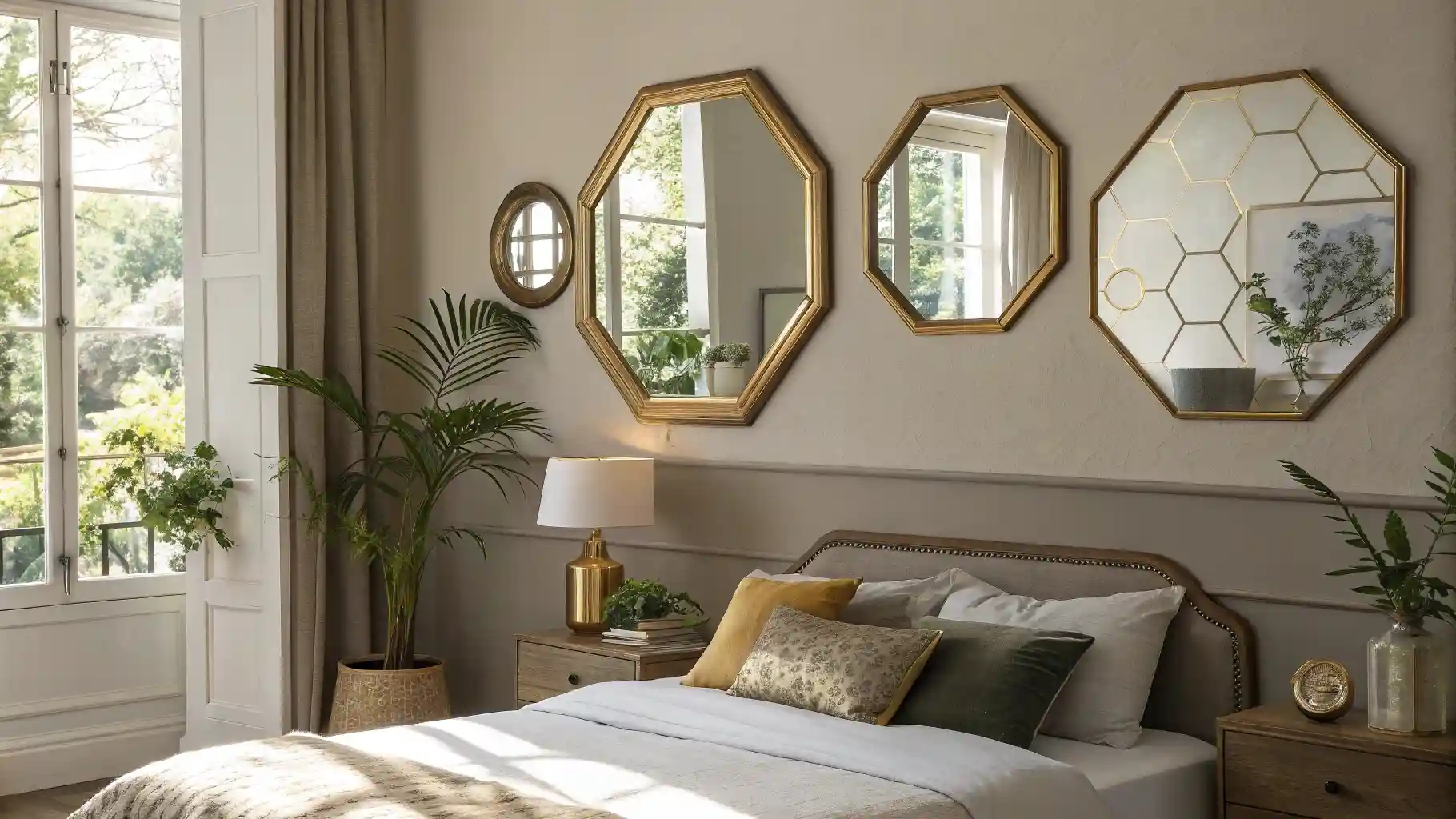 Create a Statement Mirror Gallery Wall