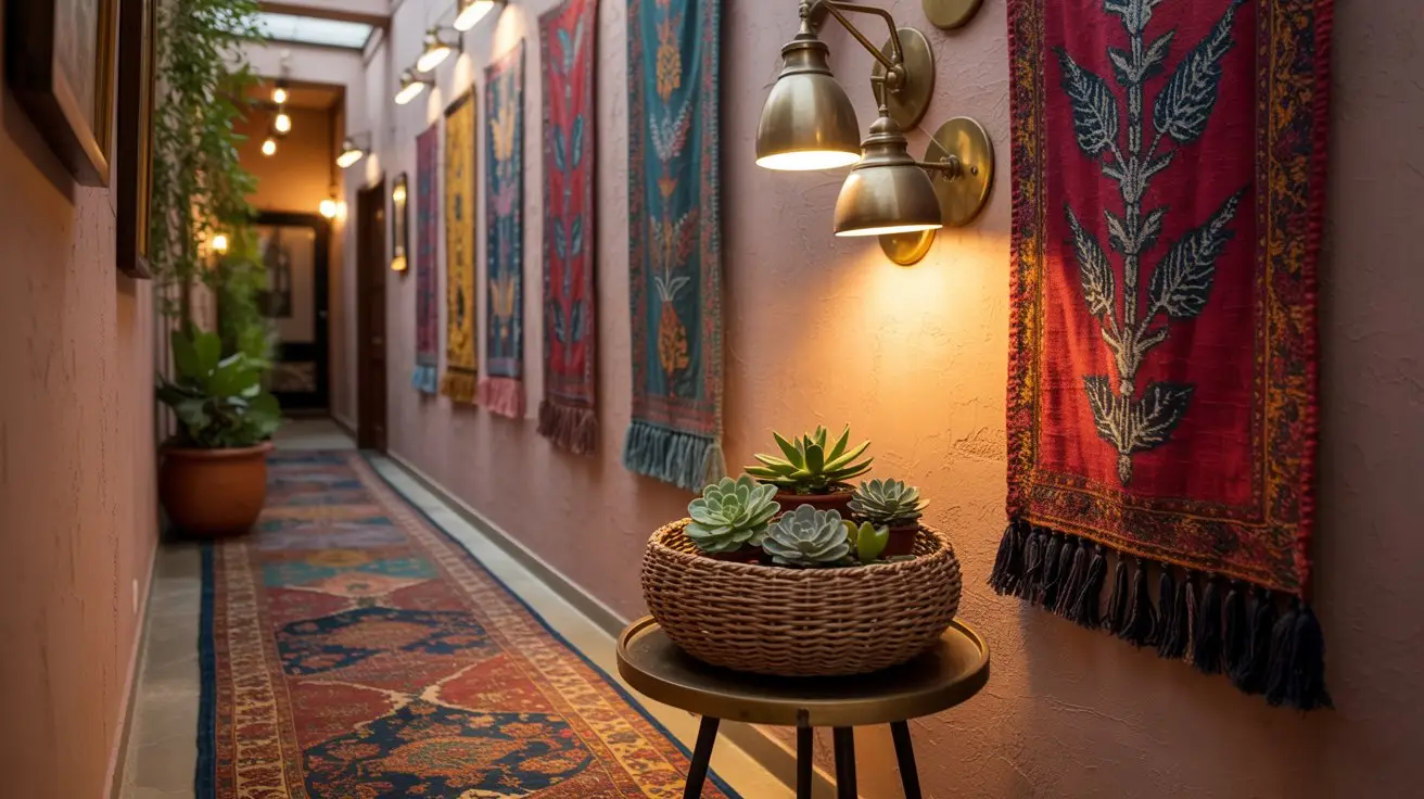 Eclectic Decor with Layered Textures