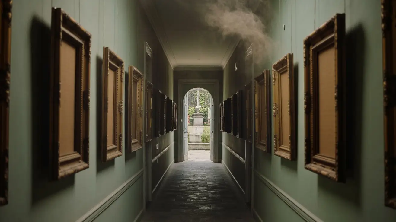 Elegant Gallery Wall with Classical Accents