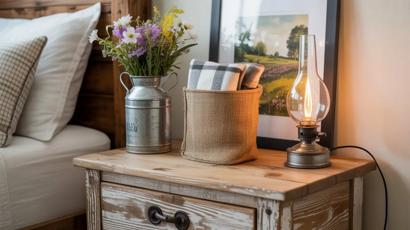 Farmhouse Charm Nightstand