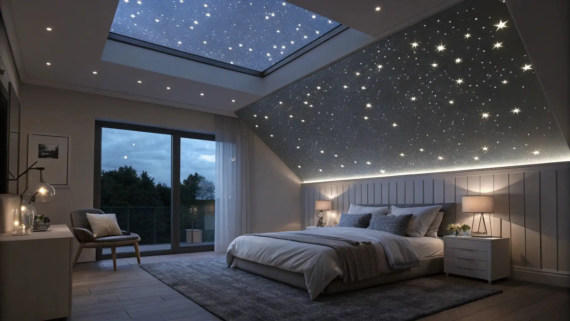 Fiber Optic Star Canopy