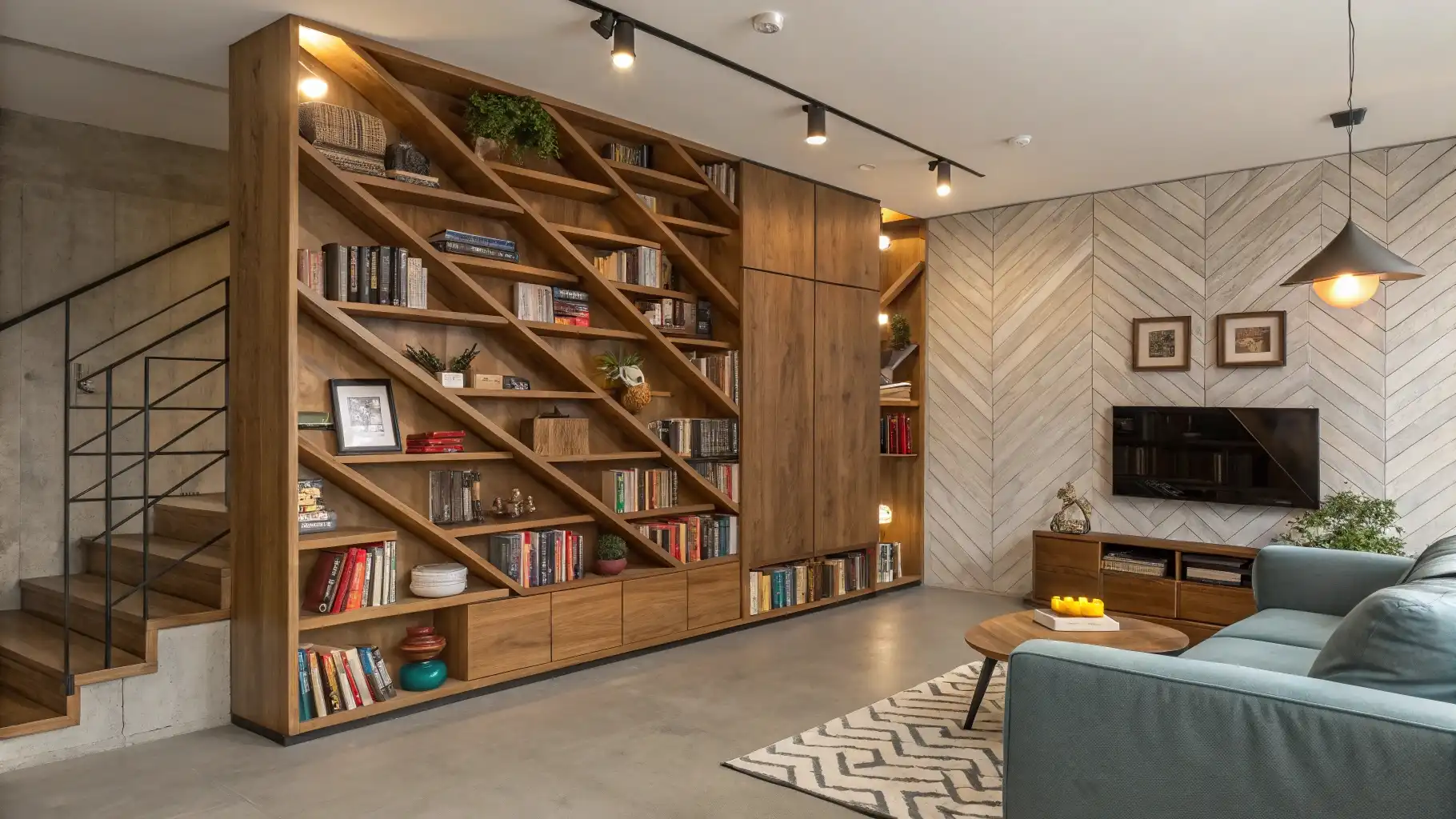 Geometric Library Partition